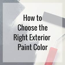 Picking The Right Exterior Paint Colors