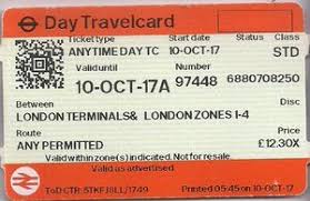 travelcard london ter london zones
