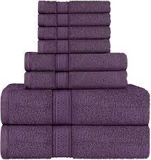 100% bamboo fiber towels purple gray brown bath face towel set cool bamboo absor. Amazon Com Utopia Towels Towel Set 2 Bath Towels 2 Hand Towels And 4 Washcloths 600 Gsm Ring Spun Cotton Highly Absorbent Towels For Bathroom Shower Towel Pack Of 8 Home Kitchen