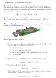 mathematica 13 numerical solutions
