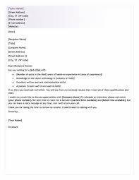 Email Cover Letter Word Template Free Download