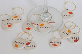 Personalized Wine Charm Favors For