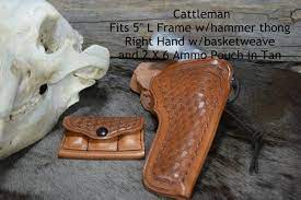 cattleman leather holster can be made