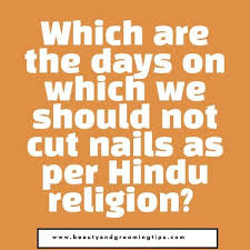 why should we not cut nails at night