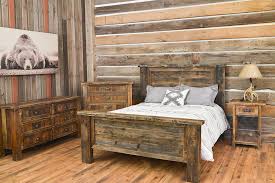 Rustic Western Bedroom Furniture Back