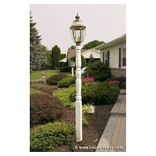 superior traditional lamp post 4 x 90