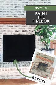 How To Paint The Inside Of A Fireplace