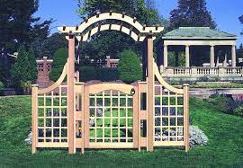 garden gate trellis structures