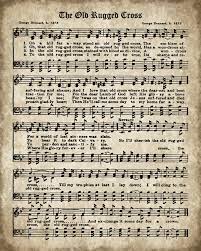 printable hymn book page the old