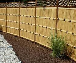Bamboo Fence Poles Available In Several