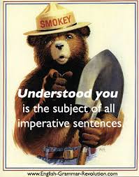 Imperative sentences also can be modified to single out a particular person or to address a group. The Imperative Sentence