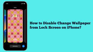 lock screen on iphone ios 17