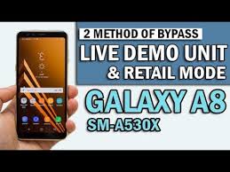 We can unlock the retail mode for you a. 2 Method Of How To Remove Bypass Live Demo Unit In Galaxy A8 Sm A530x By
