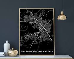San Francisco De Macoris Dominican Map
