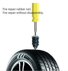 emergency plug tire repair kit 12 7mm x