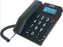 china corded phone and caller id phone