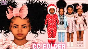 urban toddler cc folder sim