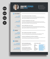 Free Artistic Resume Template PSD  Risumey   EGrappler