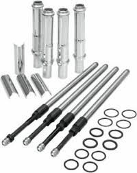 Details About S S Quickee Ez Install Adjustable Pushrods Cover Kit 1999 2017 Harley Twin Cam