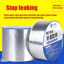 Amazon.com: YYYT Super Repair Tape, Butyl Waterproof Tape Used for Roof and  Leak Repair Drainage Ditches and Holes Dimensions (Width 10cm / 20cm Length  5m) (Size : M(20 Width)) : Industrial & Scientific
