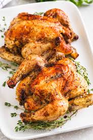 baked cornish hens just 3 ings