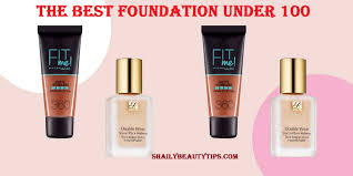best foundation under 100 in india by sbt