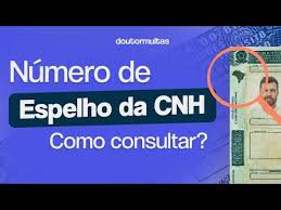 número da cédula da cnh como encontrar