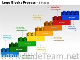 8 Steps Lego Blocks Ppt Chart Powerpoint Diagram