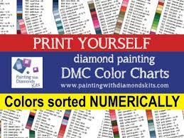 Pdf Dmc Color Charts Diamond Painting