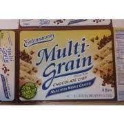 multi grain cereal bars chocolate chip