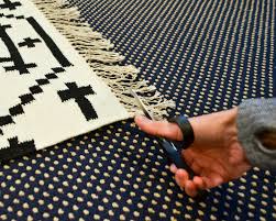 how to sew two small rugs together to