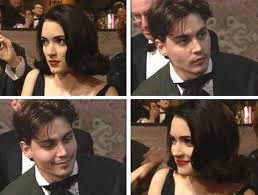 I don't think johnny ever fully got over her. Johnny Depp And Winona Ryder The First Time They Met After Their Break Up Johnny Depp And Winona Johnny Depp Winona Ryder Johnny And Winona