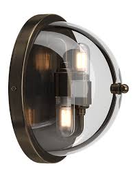 Flush Fitting Grafton Globe Bathroom Light