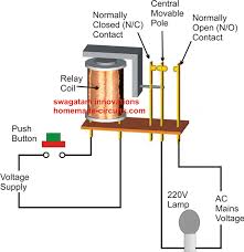 Normally open or normally closed. How A Relay Works How To Connect N O N C Pins Homemade Circuit Projects