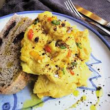Made for the comfort cafe. Scrambled Eggs With Cayenne Chilli And Olive Salt Otago Farmers Market