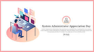 system administrator appreciation day slide