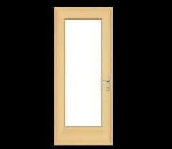 Pella Lifestyle Series Wood Hinged Patio Doors Customizable