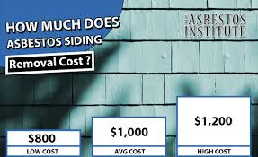 asbestos siding removal costs 2023