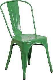 Outdoor Metal Retro Industrial Side Chair