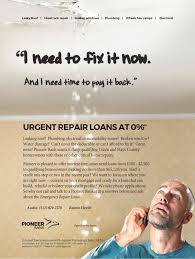 They took 2 years off our loan term when we refinanced, saving us over $1400 in interest. Pioneer Bank Offering No Interest Repair Loans