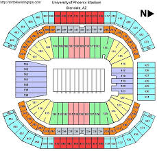 25 All Inclusive Seating Chart Cardinals Stadium Glendale
