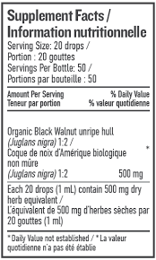 black walnut liquid herb herbal