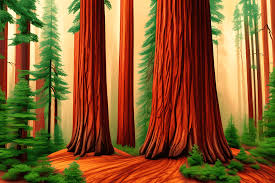 Redwood Forest National Park Sequoia