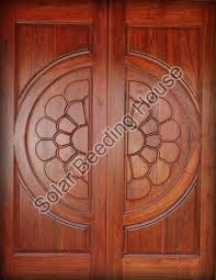 teak wood double door manufacturer