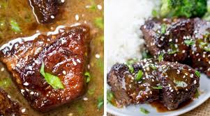 slow cooker korean short ribs dinner