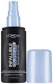 loreal paris infallible pro spray and