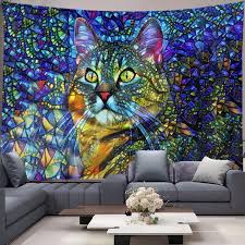 Tapestries Smart Cat Tapestry Wall