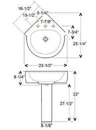 How To Measure A Bathroom Corner Sink