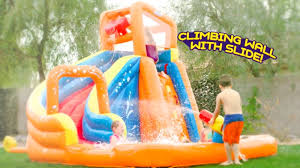 They can also be put away when not in use if backyard aesthetics are essential. Inflatable Backyard Water Parks Backyard Water Park