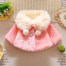 Baby Girl Fluffy Woolen Cotton Winter